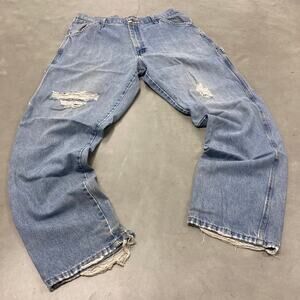 Baggy Y2K wrangler carpenter cargo Jeans  34x34